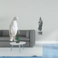 thumbnail image 2 of Figura de pingüino, estatua de animal de resina para inauguración de la casa, mesa, bar, dormitorio, oficina, escultura de Buda Guan Yin femenino para, 2 of 8