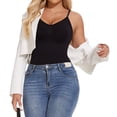 thumbnail image 4 of MISS COCOLI Women Shapewear Full Body Tummy Control Bodysuit Mid Thigh Body Shaper Butt Lifting, 4 of 8