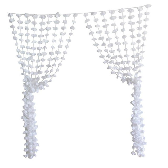 Cortinas de puerta de de flores para boda, de cumpleaños, colgante