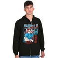 thumbnail image 5 of Street Fighter Chun Li Born Fly Zip Up Hoodie Men's Women's Brisco Brands S, 5 of 6
