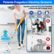 thumbnail image 5 of Cepillo Eléctrico TASVAC IPX5 Resistente al Agua - Mango Largo + 5 Cabezas Intercambiables para Limpieza Profunda en Baño: Azulejos, Pisos y Bañeras, 5 of 9