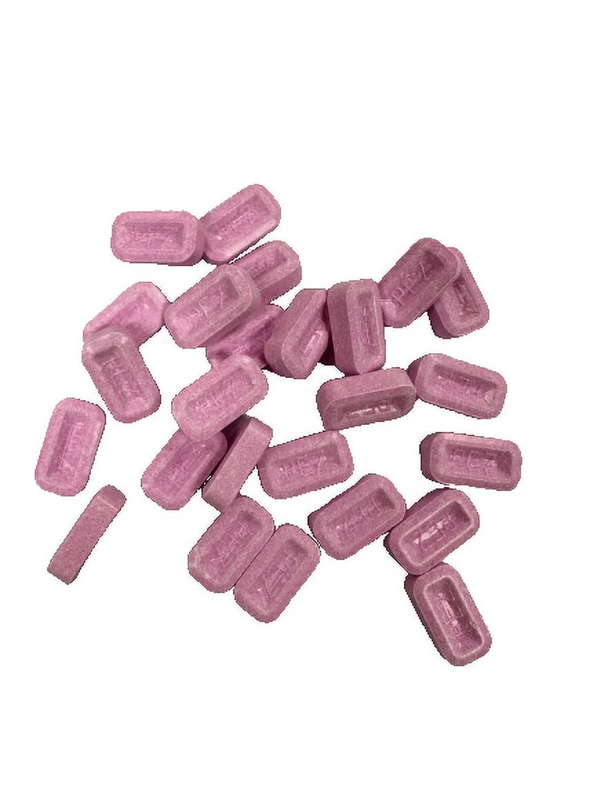 PEZ Bulk Unwrapped Raspberry Candy 1 lb Bulk Bag
