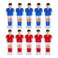 thumbnail image 2 of 10 Pcs Pièces de Rechange Universelles pour Joueur de Soccer de Table 5 Rouges et 5 Bleues, 2 of 10