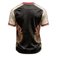 thumbnail image 4 of Mexico Mens Soccer Jersey Shirts 2026 Country Team Short Sleeve V Neck Fan International Football Shirt Retro Streetwear Top, Black S, 4 of 4