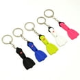 thumbnail image 3 of Mini Silicone Scuba Flipper Keychain Swim Fins Pendant Keyring Bag Charm Diving Souvenir Gift, 3 of 6