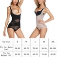 thumbnail image 2 of Womens Full Body Shaper Waist Trainer Underbust Corset Cincher Open Bust Shapewear Tummy Control Bodysuit, 2 of 5