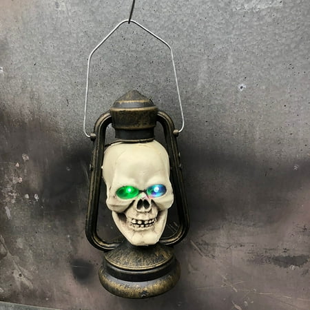 

Halloween Decorations Halloween Lamp Hanging LED Statue Light Battery Operated Eyes Flashing Night Light Plastic Skeleton Prop House Party Ornament Decoration Halloween Decorations