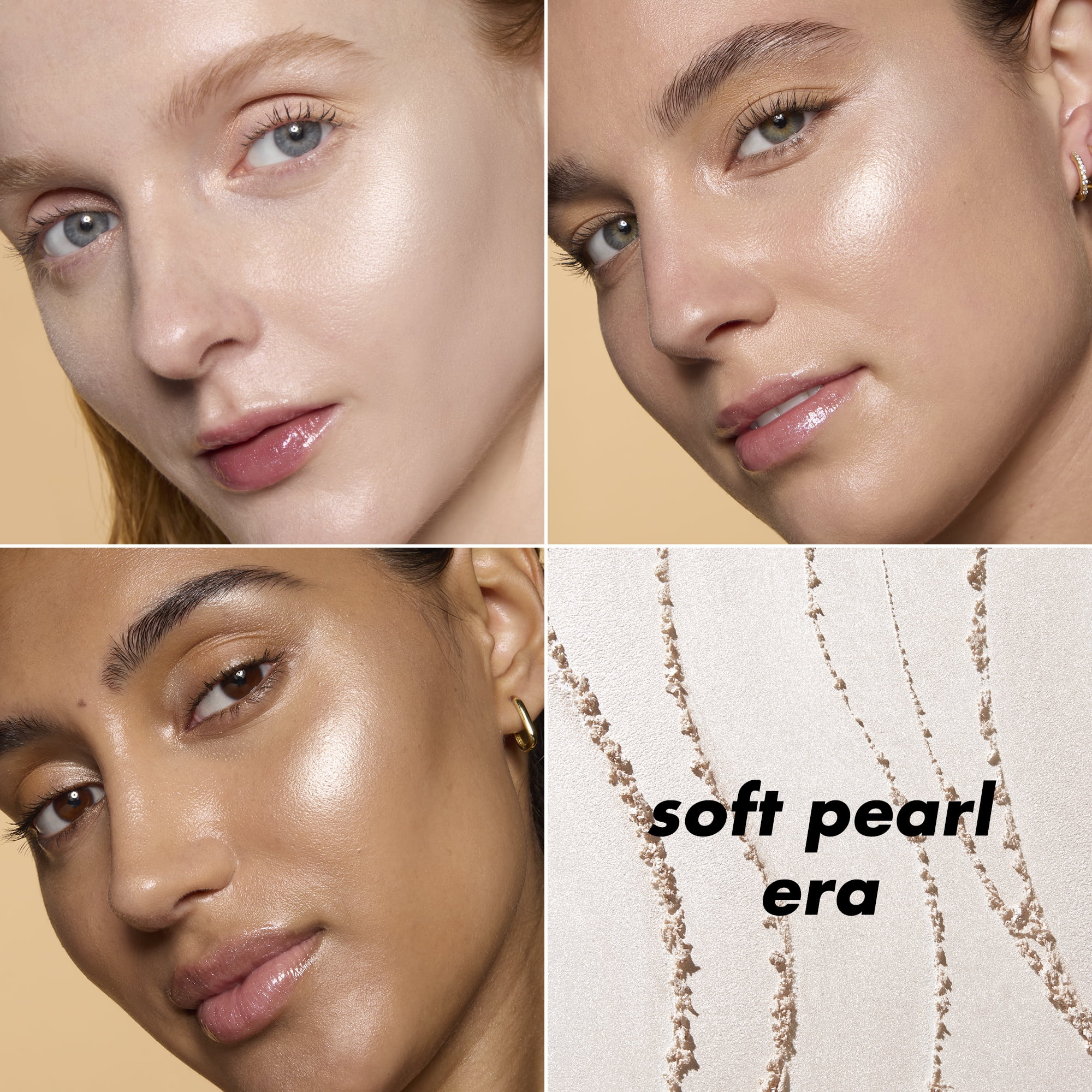 e.l.f. Halo Glow Silky Powder Highlighter, Soft Pearl Era, 0.15oz