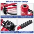 thumbnail image 6 of Yescom 1/2" to 2" Hydraulic Knockout Punch Set 10-Ton 6-Die Electrical Conduit Hole Punch Driver Kit  - Red, 6 of 12