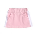 thumbnail image 3 of Kids Girl Two Piece Outfit Short Sleeved Skirt Suit Summer Sports Slim Suit 5-14Y, 3 of 7