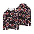 thumbnail image 6 of Bingfone Ladybug Men's Drawstring Hoodie Long Sleeve Pocket Sweatshirts-XX-Large, 6 of 6
