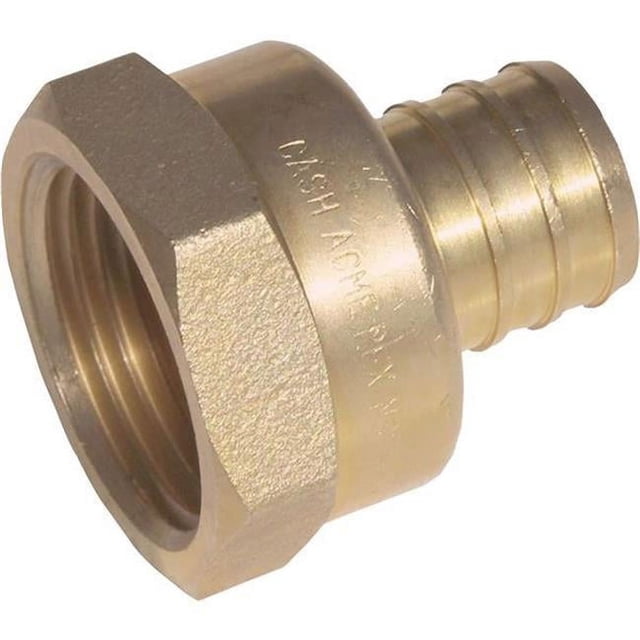 Sharkbite-Cash Acme 228977 Adaptateur Femelle à Filetage en Laiton - 0,5 x 0,5 Po