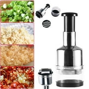 POINTERTECK Food Chopper, Handheld Chopper Dicer, Easy to Clean, Chopper Mincer for Vegetables, Onions, Garlic, Salad and More