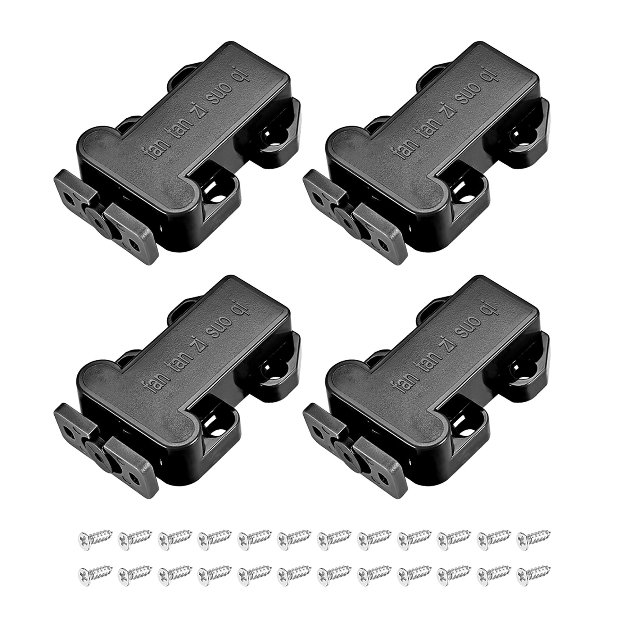 Push Open Latch Rebound Self-Locking Door Touch Catch Lock for Cabinet