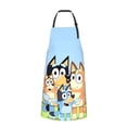 thumbnail image 2 of Kowoue Bluey Pattern Waterproof Cooking Apron with Pockets – Durable, Adjustable, and Stylish Kitchen Apron for Cooking, Painting, and Home Use, 2 of 8