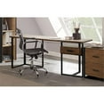 thumbnail image 3 of Lexicon Sedley Metal File Cabinet in Walnut and Black, 3 of 7