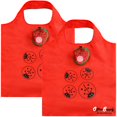 thumbnail image 2 of Bolsa Reutilizable Office Supply MXDEB-002 2 Piezas Rojo, 2 of 4