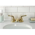 thumbnail image 4 of Kingston Brass Magellan Two Handle 4" Centerset Lavatory Faucet with Retail Pop-up, 4 of 5
