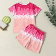 thumbnail image 4 of MuXiKeJi Clothes Boys Summer Casual Playwear Set Comfortable Short Sleeve Tee and Shorts Outfit for Toddler Kids, 4 of 5