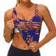 thumbnail image 3 of Balery Vintage USA Flag Sujetadores deportivos con espalda cruzada para mujer, acolchados, sin costuras, de alto impacto, ideales para yoga, gimnasio, entrenamiento y fitness.-, 3 of 8