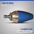 thumbnail image 2 of Powerhorse Rotating Pressure Washer Turbo Nozzle, 3.0 Orifice, 4000 PSI, 2 of 4