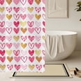 thumbnail image 4 of Home Decoration, 70.87x78.74 inch Window Curtain, Liner Curtain, Curtain for Bath, Aesthetic Bathroom, Theme Decor, Love Decor, Party Decor, Event Decor, Mood Decor, Stylish Curtain, Modern Bathroom, 4 of 6