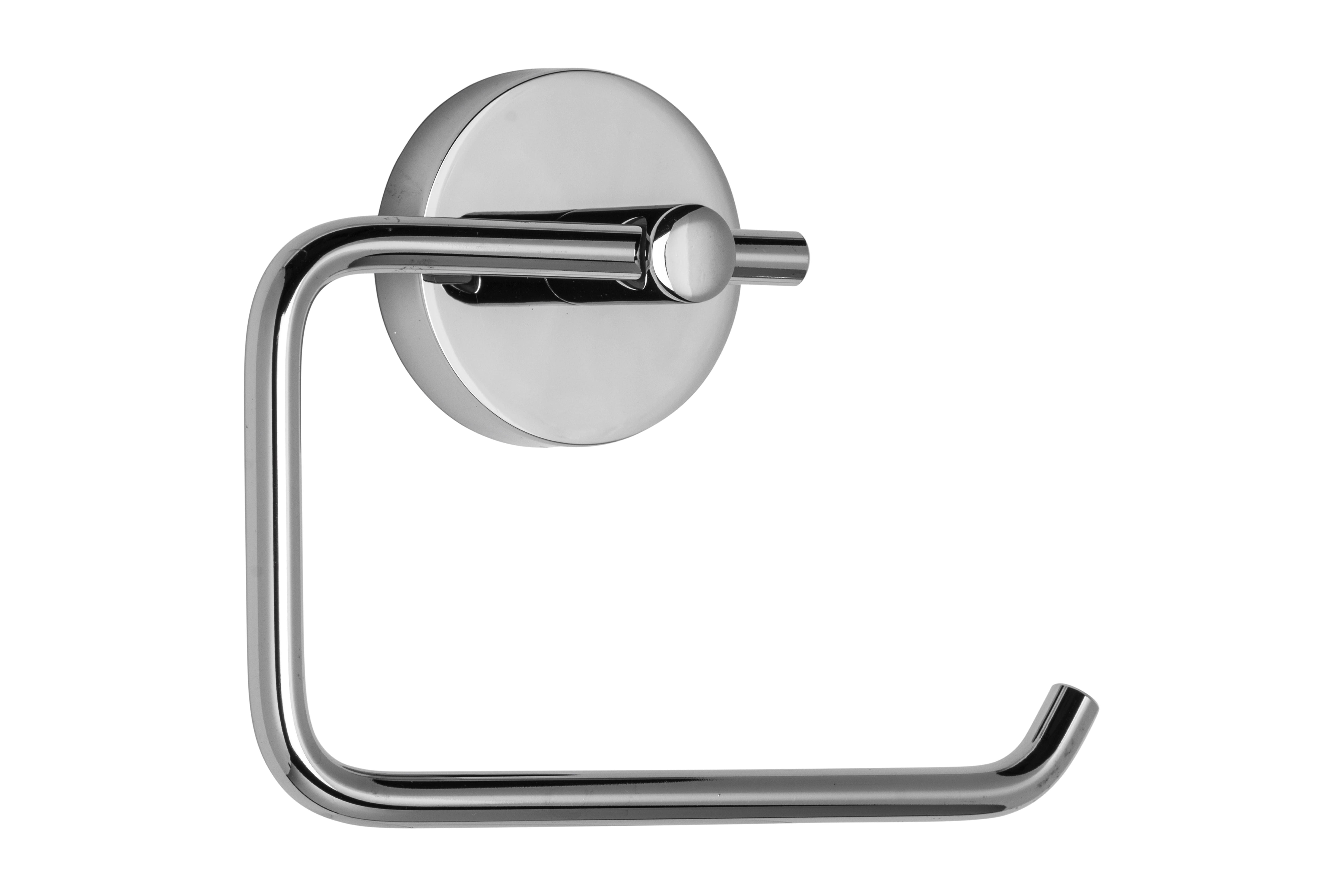 Croydex Pendle Toilet Paper Holder, Easy-to-Fit Flexi Fix Bracket, No Drilling Required