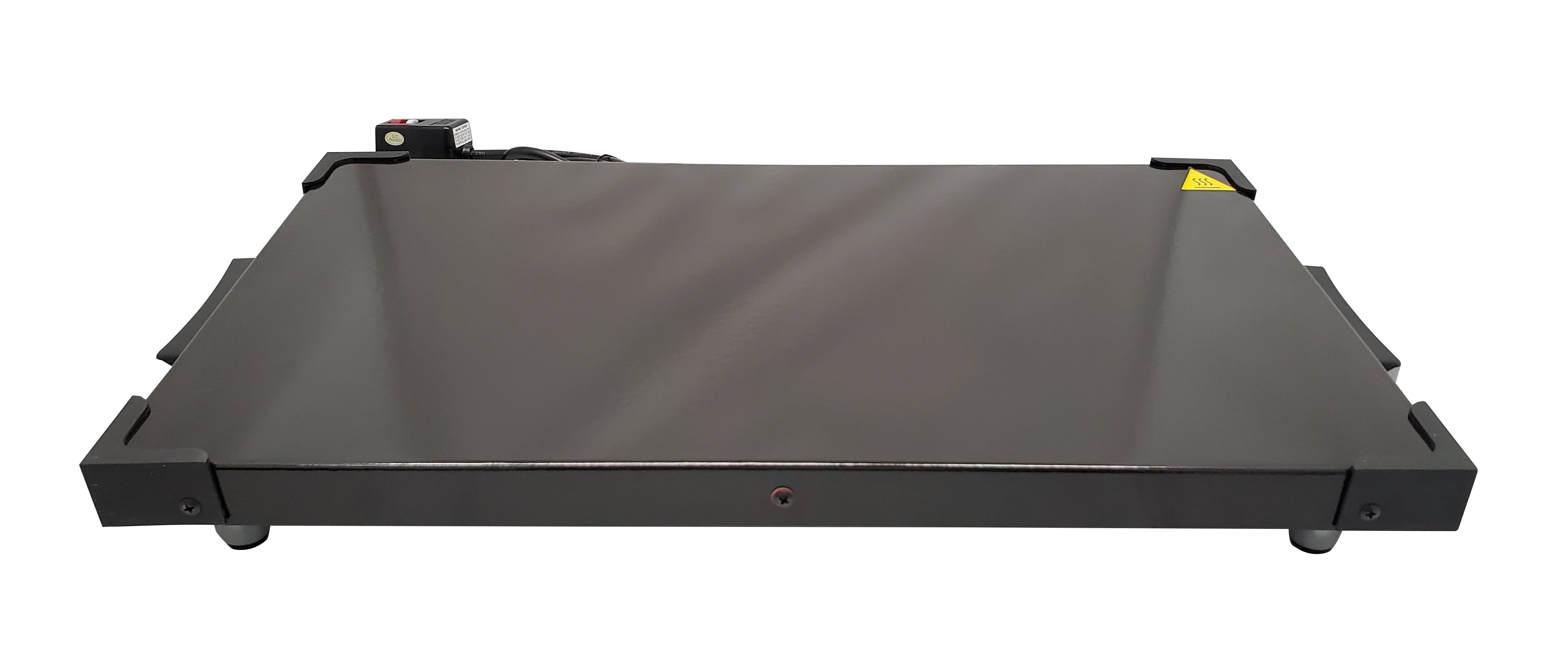 Black Large Shabbat Hot Plate Double Enamel Panel Electric Saver 21" X