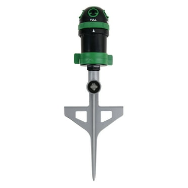Expert Gardener 3700 sq ft Pulsating Spike Gear Drive Lawn Sprinkler