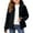 Black, variant on UQJfacai Girls Winter Coat Kids Lightweight Zip Up Hooded Quilted Jacket Thumb Hole Padded Puffer Outerwear with Pockets 3-12 Years