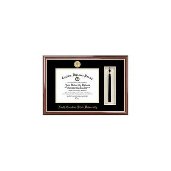 Campusimages NC997PMHGT University of North Carolina Chapel Hill Tassel Box and Diploma Frame