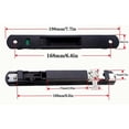 thumbnail image 3 of 1 cerradura de puerta negra, 3 of 5
