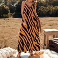 thumbnail image 2 of Animal Print Patterns Sleeveless Dress for Women Clothing Female Women's Summer Skirt, 2 of 7