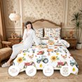 thumbnail image 4 of Erosebridal Harvest Farm Queen Comforter Set 3 Pieces,Fall Scene Comforter Sets Queen,Multi,Reversible,1 Comforter and 2 Pillowcases, 4 of 6