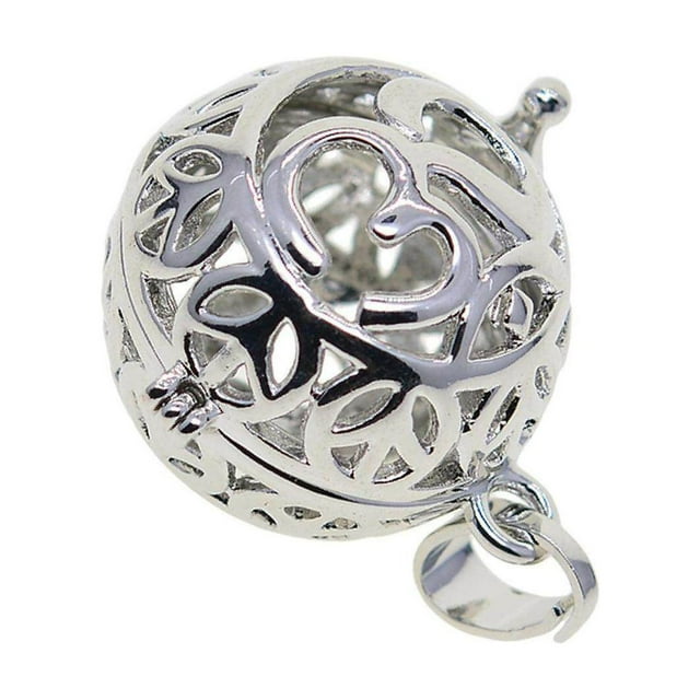 Charms Cage à Perles Pendentif Médaillon Réglages pour Charms DIY Colliers Yoga OM