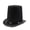 Height 20 black N, variant on Western Top Hat Wide Brim Fedora Hat for Boyfriend Top Hat Short Brim Magician Costume for Outdoor Gatherings