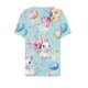thumbnail image 5 of Blusas de Verano de las Mujeres Casual Gradiente Manga Corta V-Cuello Superior, Ligera Imitación de Tela de Estante para la Primavera Y el Verano Diario Y de Fiesta, 5 of 5