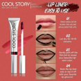 thumbnail image 4 of 3Pcs Peel-Off Lip Stain & Lipliner Set - Waterproof, Long-Lasting, Smudge-Proof, Semi-Permanent Matte Lip Tint for All-Day Wear Hydrating & Kiss-Proo, 4 of 4