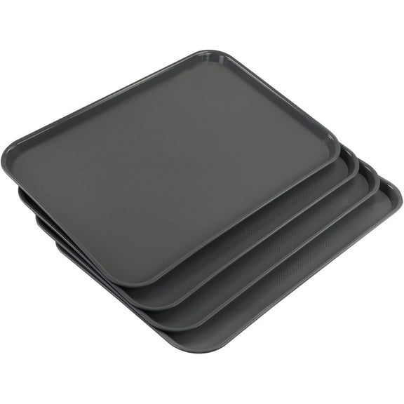 4-Pack Plastic Large Tray, Boot Trays, 25.19" X 17.51"