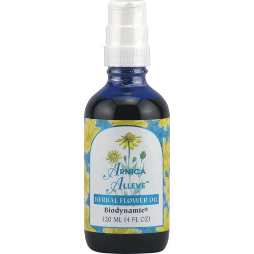 Flower Essence Herbal Flower Oil, Arnica Allay, Pump Top 4 Oz