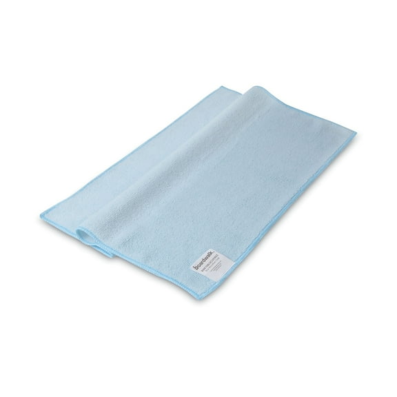 Boardwalk Microfiber Cleaning Cloths 16" x 16" Blue 24 Cloths/Pack (BWK16BLUCLOTHV2)