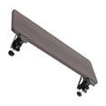 thumbnail image 4 of ZLight Wooden Ergonomic Table Extension Board Sturdy C Clamp Mounted Computer Keyboard Tray Enhancing Workspace Setup Smooth Brown 75cm, 4 of 5