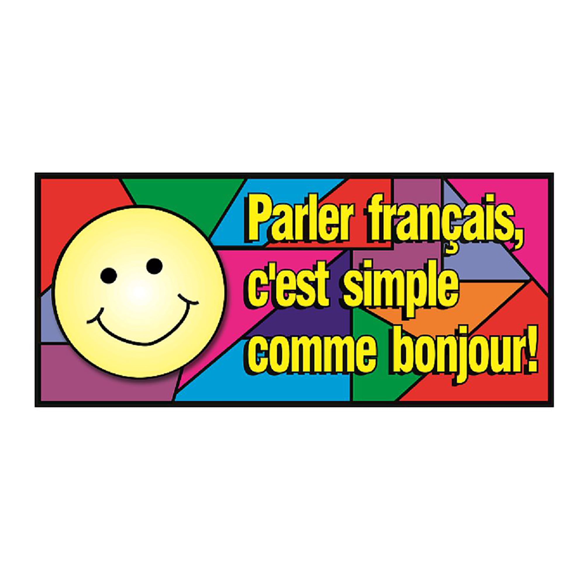 Poster Pals French Educational & Language Variety Teaching Posters,Bilingual Charts, Classroom Decoration and instruction, FSL, 6 Poster Set
