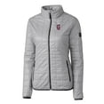 thumbnail image 2 of Women's Cutter & Buck Gray Greenville Drive Rainier Primaloft Eco Full-Zip Jacket, 2 of 3