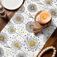 thumbnail image 2 of Table Runners 36 Inches Long Dress Scarves, Love Heart Flowers Farmhouse Kitchen/Dining Table Decor Table Runner, Short Coffee Tablerunners, Farmhouse Star Cute Botanical 13x36 Inch, 2 of 5