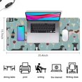 thumbnail image 5 of Long Mouse Pads for Desk,Dogs with Wine and Glasses Desk Mats on Top Of Desks, Desk Mouse Pad Extra Large with 3mm Non-Slip Base and Stitched Edge for Gaming,Office,Work,Home 35.4"x15.7", 5 of 6