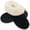 Black, variant on Women's Fuzzy Foam Slippers Warm Comfy Winter House Slipper Shoes indoor and outdoor VONMAY Women's House Slippers Fuzzy Fluffy Slip On Indoor Outdoor House Shoes