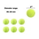 thumbnail image 2 of Pelotas de tenis para mascotas MEKAPLE Mini de 5 cm para perros pequeños, paquete de 6, 2 of 7