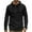 Black, variant on SDNall Men's Athletic Training Hoodie, Lightweight Long Sleeve Pullover Sweatshirt For Workout Running