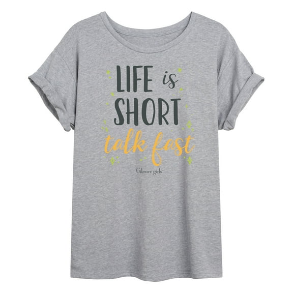 Gilmore Girls - Life Is Short Talk Fast - Women's Graphic T-Shirt